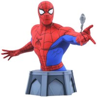 Merc Figur Spiderman Bust  15cm PVC 15cmDiamond Marvel...