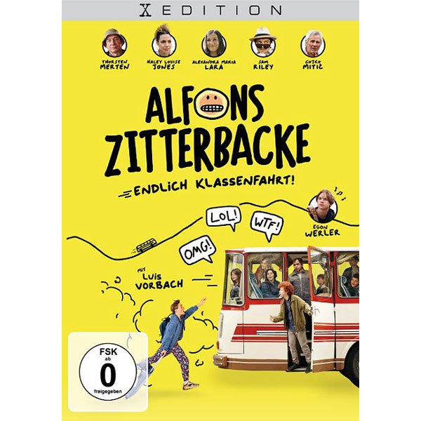 Alfons Zitterbacke - Endlich Klassenfahrt (DVD)  Min: 87/DD5.1/WS - ALIVE AG  - (DVD Video / Komödie)