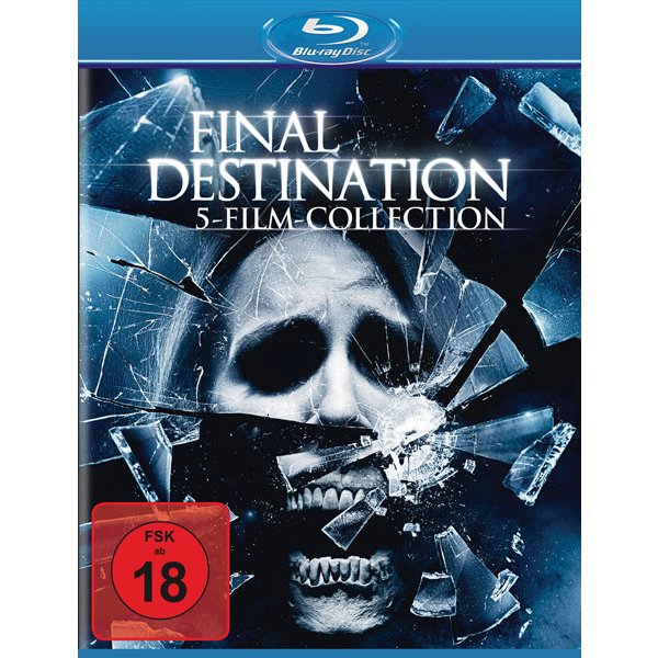 Final Destination 1-5 (BR)  5 Discs - WARNER HOME  - (Blu-ray Video / Horror)