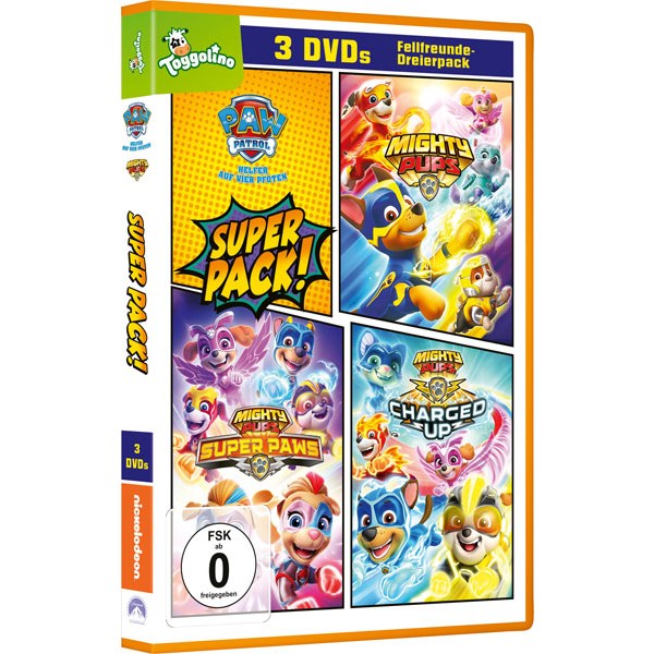 Paw Patrol: Mighty Pups 3er Pack (DVD)  Min: 224/DD5.1/WS - Universal Picture  - (DVD Video / ANIMATION)