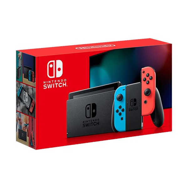 Switch   Konsole neonrot V2  NEU - Nintendo 10010738 - (Nintendo Switch Hardware / Hardware )