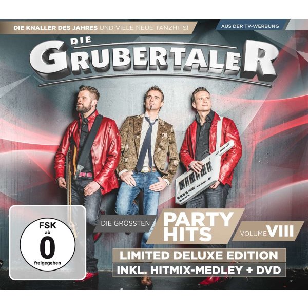 Die Grubertaler: Die größten Partyhits Vol.8- -   - (CD / D)