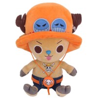 One Piece Plush Figure Chopper x Ace 20 cm