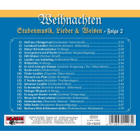 WEIHNACHTEN-Stubenmusik,Lieder & Weisen 2 -   - (CD / W)