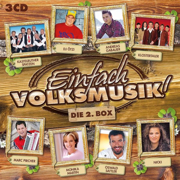 Einfach Volksmusik-Die 2.Box -   - (AudioCDs / Hörspiel / Hörbuch)