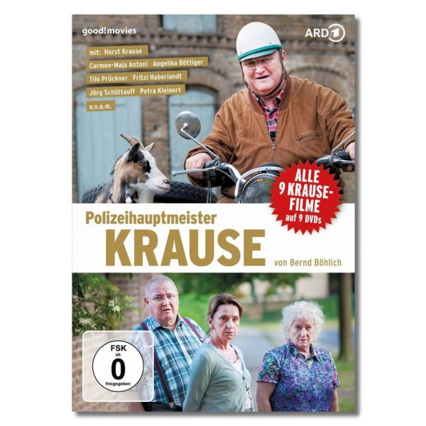 Polizeihauptmeister Krause-9er Box - rbb media  - (DVD Video / Komödie)