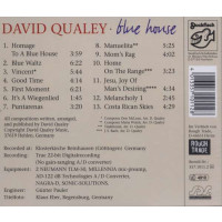 David Qualey - Blue House -   - (CD / B)