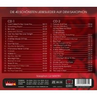 Lui Martin - Die 40 schönsten Liebeslieder auf dem Saxophon -   - (CD / D)