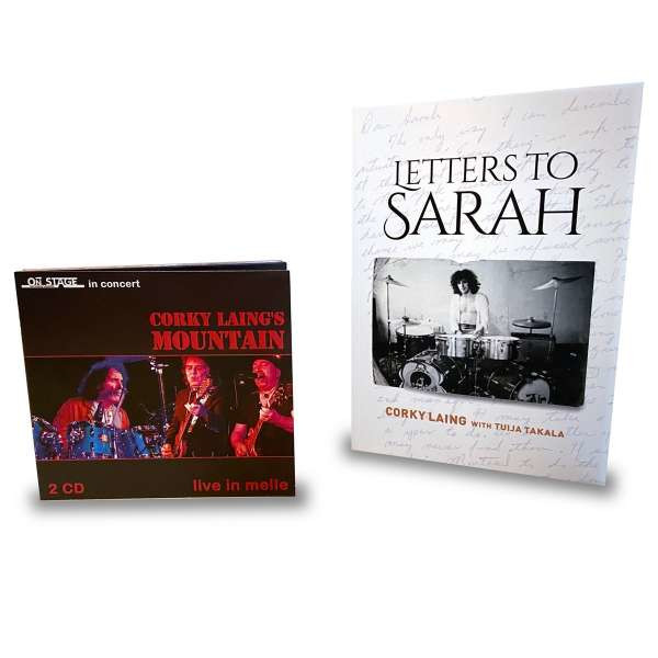 Corky Laings Mountain - Live In Melle 2016 + Buch "Letters To Sarah" -   - (CD / L)