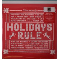 Various Artists - Holidays Rule (Transparent Red Vinyl) -...