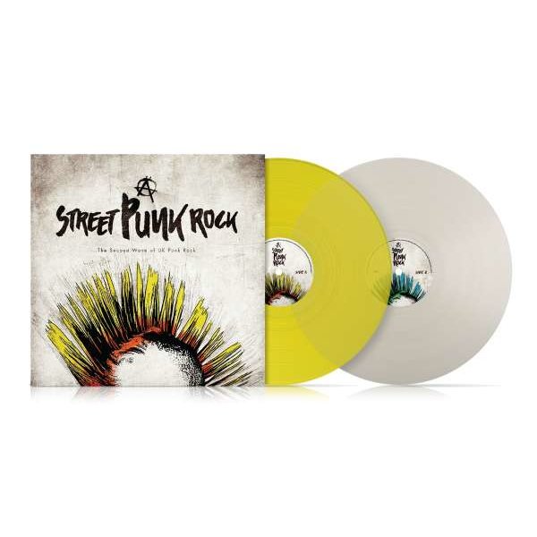 Various Artists - Street Punk Rock: The 2nd Wave Of UK Punk Rock (180g) (Limited Edition) (Yellow & Grey Vinyl) -   - (Vinyl / Rock (Vinyl))