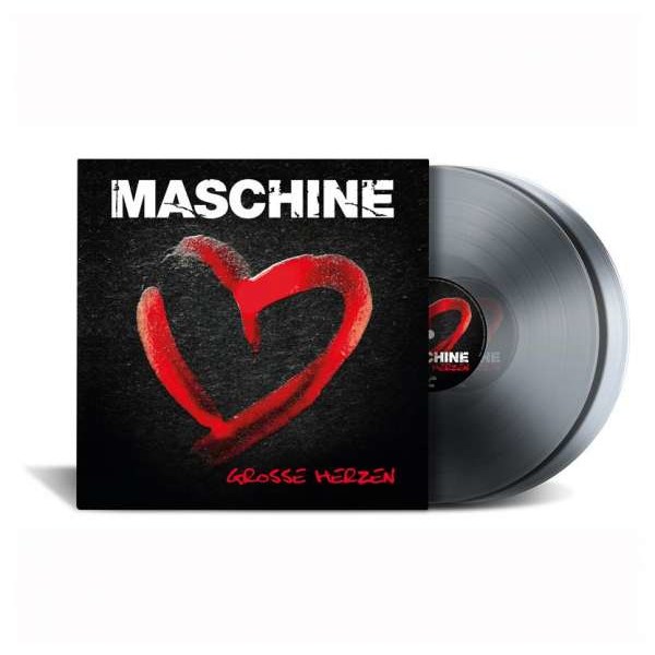 Maschine - Große Herzen (Limited Edition) (Clear Vinyl) (in Deutschland, Österreich und Schweiz exklusiv für jpc!) -   - (Vinyl / Pop (Vinyl))