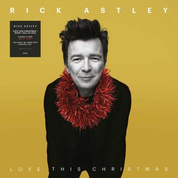 Rick Astley - Love This Christmas / When I Fall in Love (Red Vinyl) -   - (Vinyl / Maxi-Single 12")