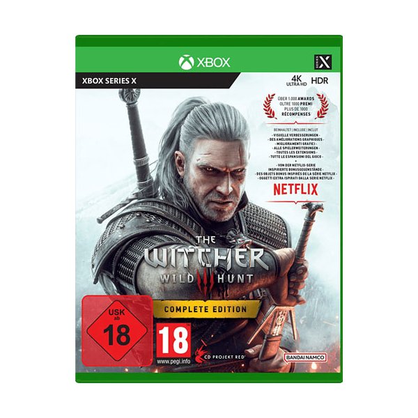 Witcher 3  XBSX  Complete Edition - Namco  - (XBOX Series X Software / Rollenspiel)