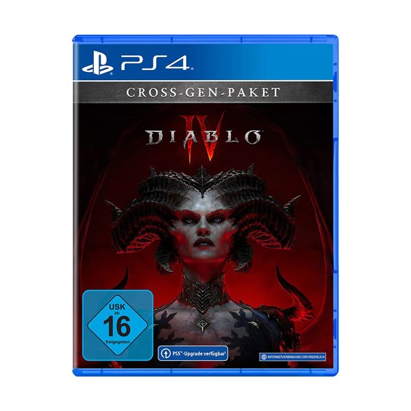 Diablo  4  PS-4 incl. einmaligem PS-5 Upgrade (Voucher) - Activ. / Blizzard  - (SONY® PS4 / Rollenspiel)