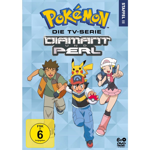 Pokemon  Staffel 11 (DVD) Diamant und Perl  Min: 1000/DD/VB  6Disc - Polyband & Toppic  - (DVD Video / Zeichentr.)