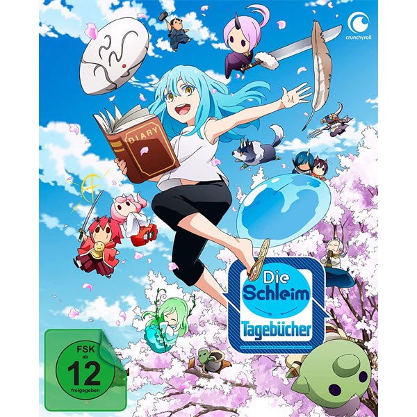 Meine Wiedergeburt als Schleim.. S.T. #1 (DVD) LE  Die Schleim-Tagebücher, LE Sammelschuber, 01-06 - AV-Vision  - (DVD Video / Anime)