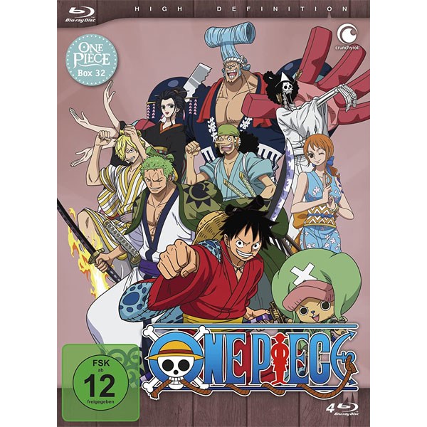 One Piece BOX 32 (BR)  TV-Serie  4Disc - AV-Vision  - (Blu-ray Video / Anime)