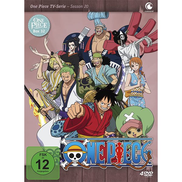 One Piece BOX 32 (DVD)  TV-Serie  4Disc - AV-Vision  - (DVD Video / Anime)