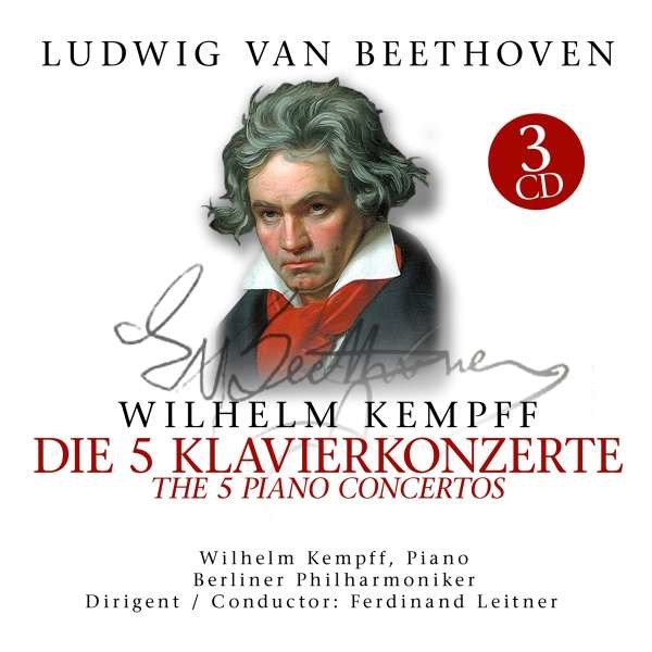 Ludwig van Beethoven (1770-1827): Beethoven:5 Klavierkonzerte-5 Klavierkonzerte -   - (CD / K)