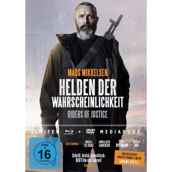 Helden der Wahrscheinlichkeit - Riders of Justice (Blu-ray & DVD im Mediabook) -   - (Blu-ray Video / Sonstige / unsortiert)