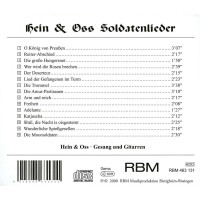 Hein & Oss - Soldatenlieder -   - (CD / S)