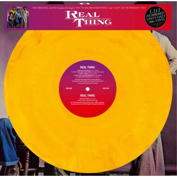 The Real Thing (Soul/Liverpool) - Real Thing: The Orignal Album (180g) (Limited Numbered Edition) (Orange Marbled Vinyl) -   - (LP / R)