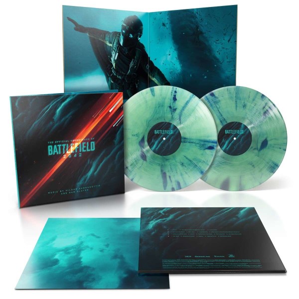 Filmmusik / Soundtracks - Battlefield 2042 (The Official Soundtrack) (Green W/ Blueburst Vinyl) -   - (LP / B)