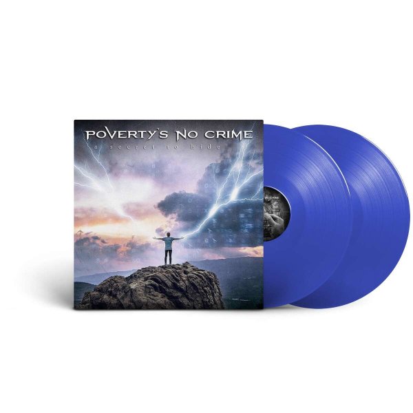 Povertys No Crime - A Secret To Hide (Limited Edition) (Blue Clear Vinyl) -   - (LP / A)