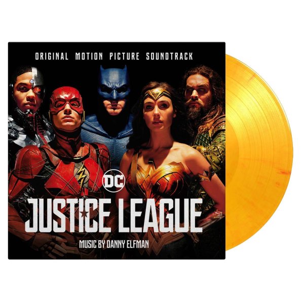 OST - Justice League (180g) (Limited Numbered Edition) (Flaming Vinyl) -   - (Vinyl / Pop (Vinyl))