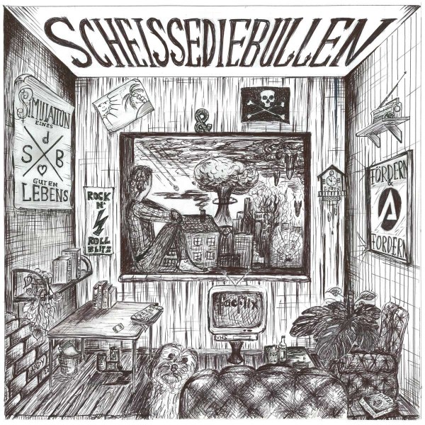 Scheißediebullen - Simulation eines guten Lebens -   - (LP / S)