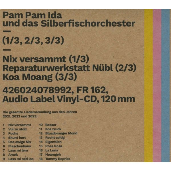 Pam Pam Ida - Trilogie -   - (CD / Titel: H-P)