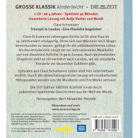 - Große Klassik kinderleicht - Triumph in London: Clara Schumann, eine Pianistin begeistert -   - (CD / G)