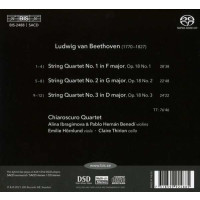 Ludwig van Beethoven (1770-1827) - Streichquartette Nr.1-3 -   - (SACD / L)