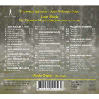 Joan Ambrosio Dalza (fl. 1508) - Paolo Cherici - Lute Music from Petruccis Collections -   - (CD / P)