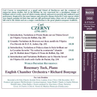 Carl Czerny (1791-1857) - Variationen für Klavier & Orchester -   - (CD / V)