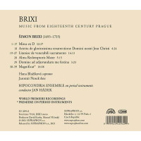 Simon Brixi (1693-1735) - Missa ex D -   - (CD / M)