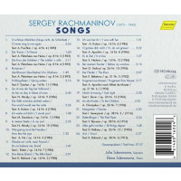 Sergej Rachmaninoff (1873-1943) - Lieder -   - (CD / L)