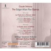 Claude Debussy (1862-1918) - The Edgar Allan Poe Operas -   - (CD / T)