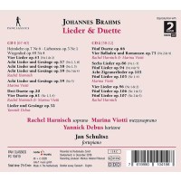 Johannes Brahms (1833-1897) - Lieder & Duette -   - (CD / L)