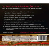 Camille Saint-Saens (1835-1921) - Klavierwerke für Klavierduo Vol.3 -   - (SACD / C)