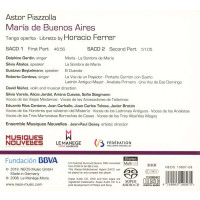 Astor Piazzolla (1921-1992) - Maria de Buenos Aires (Tango Operita) -   - (SACD / A)