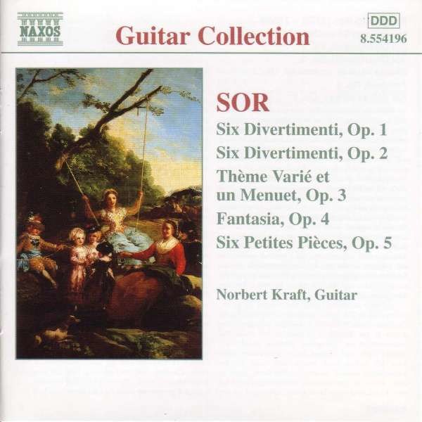 Fernando Sor (1778-1839) - Divertimenti opp.1 & 2 -   - (CD / D)