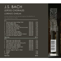 Johann Sebastian Bach (1685-1750) - Choräle BWV 651-668 "Leipziger Choräle" -   - (CD / C)