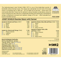 Josef Schelb (1894-1977) - Kammermusik mit Klarinette -   - (CD / K)