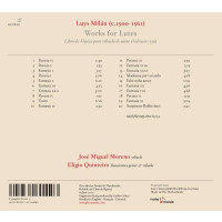 Luys Milan (1500-1561) - Musik fur Vihuela -   - (CD / M)