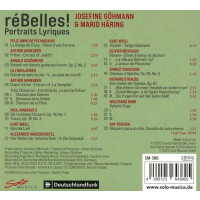 Feliz Anne Reyes Macahis - Josefine Göhmann - reBelles! (Portraits lyriques) -   - (CD / J)