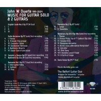 John Duarte (1919-2004) - Werke für Gitarre solo & 2 Gitarren -   - (CD / W)