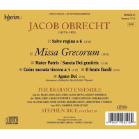 Jakob Obrecht (1457-1505) - Missa Grecorum -   - (CD / M)