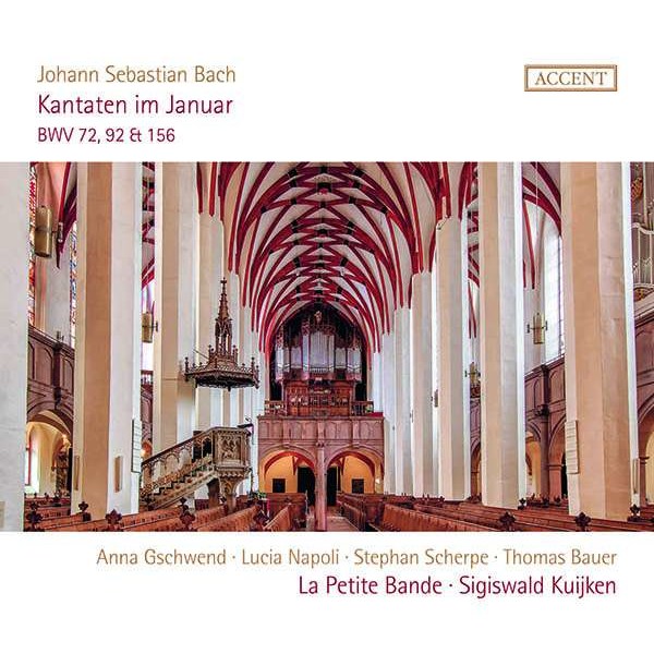 Johann Sebastian Bach (1685-1750) - Kantaten BWV 72,92,156 -   - (CD / K)